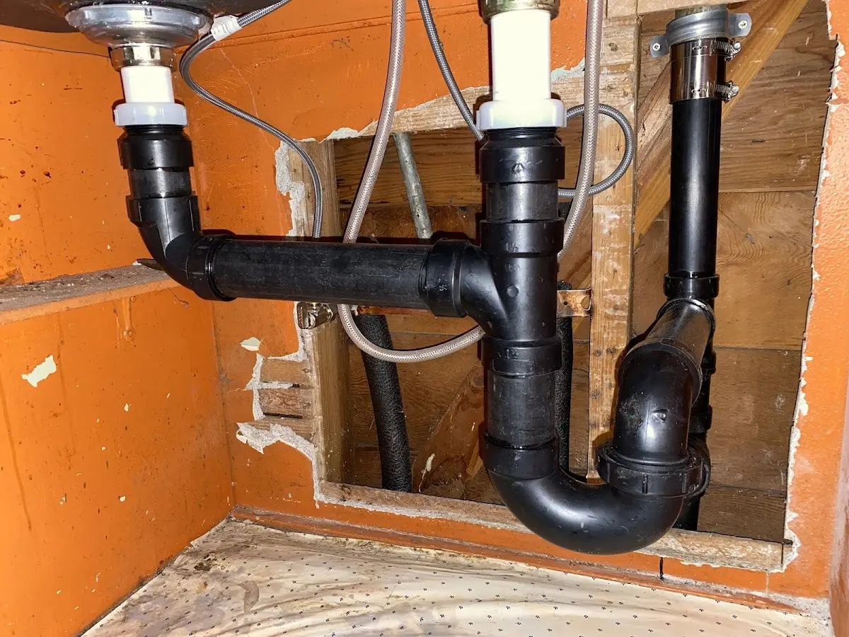 Professional Plumbing Inspection equipment and tools on the job in Bayside